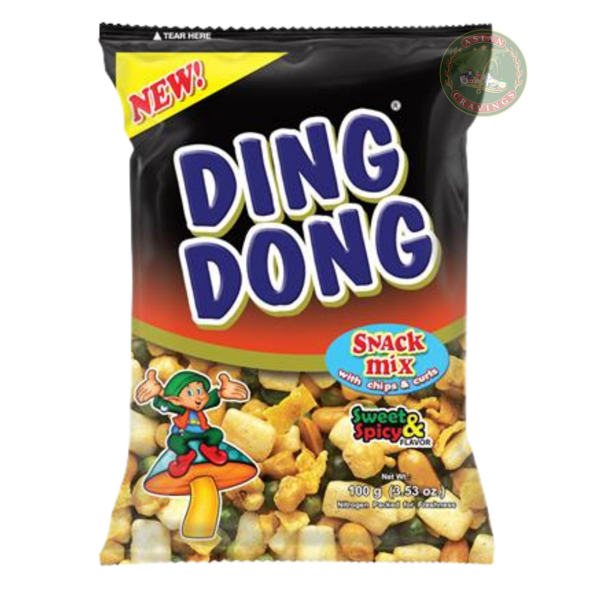 Ding Dong Mixed Nuts Sweet & Spicy 95g