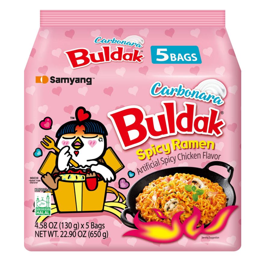 Samyang Buldak Carbonara Hot Chicken Flavor Ramen
