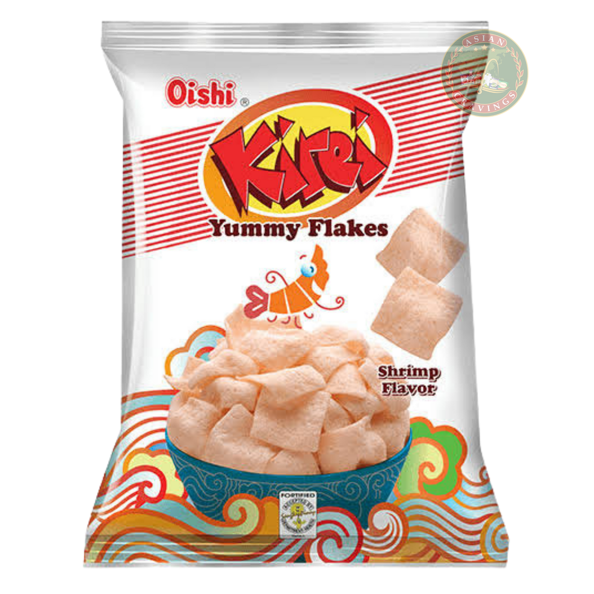Oishi Kirei Yummy Flakes Shrimp