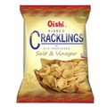 Oishi Ribbed Cracklings Salt & Vinegar