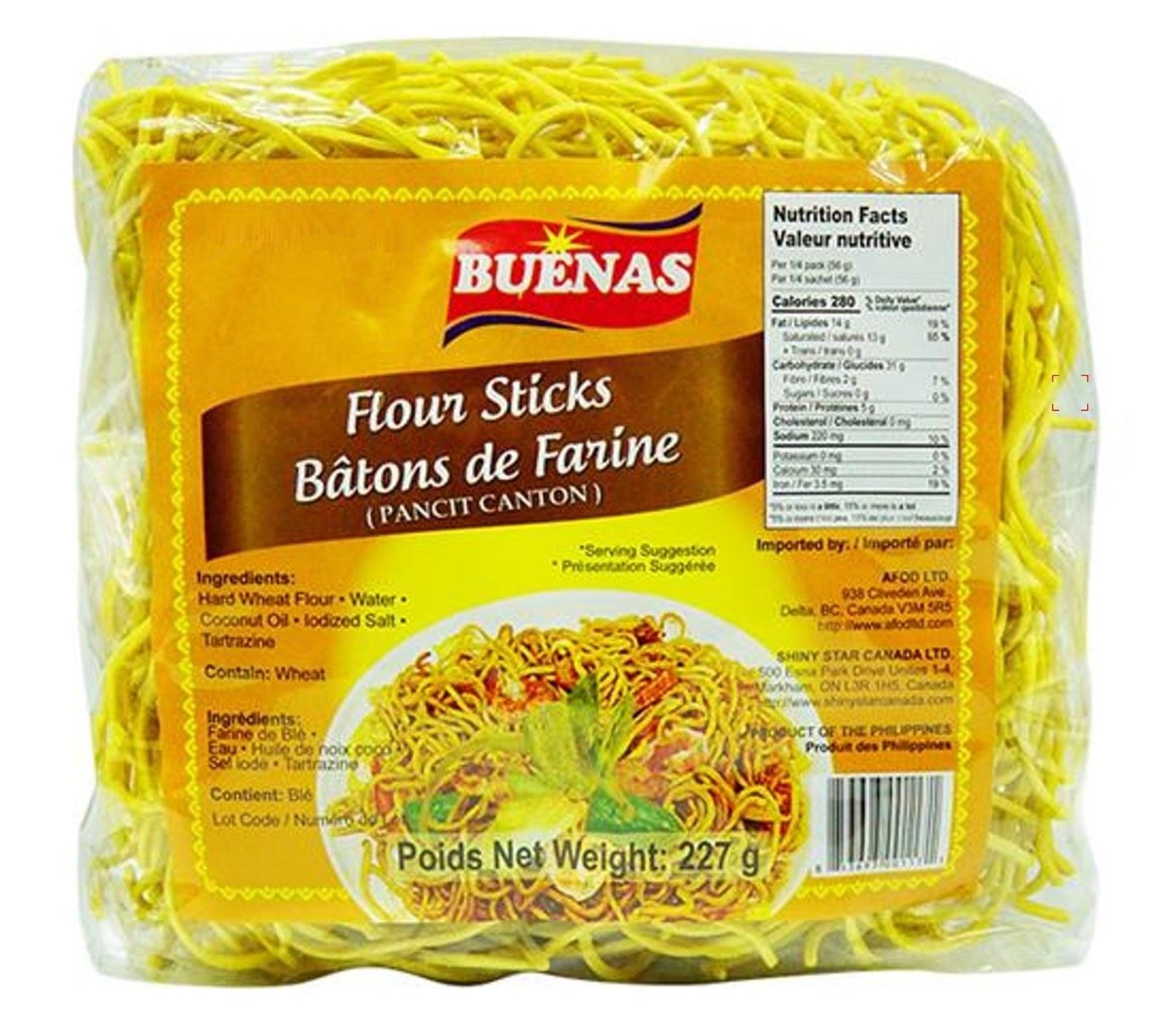 Buenas Pancit Canton 227g