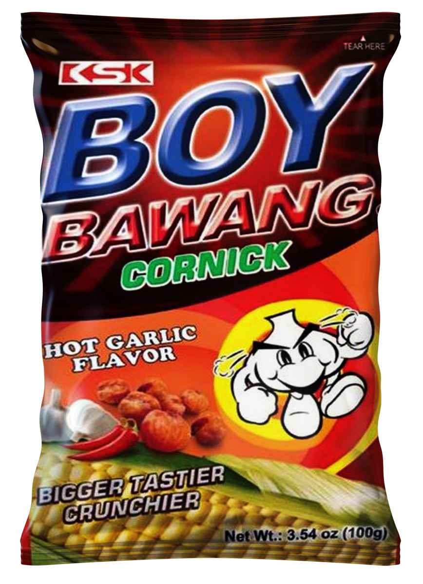 Boy Bawang Hot Garlic Cornick