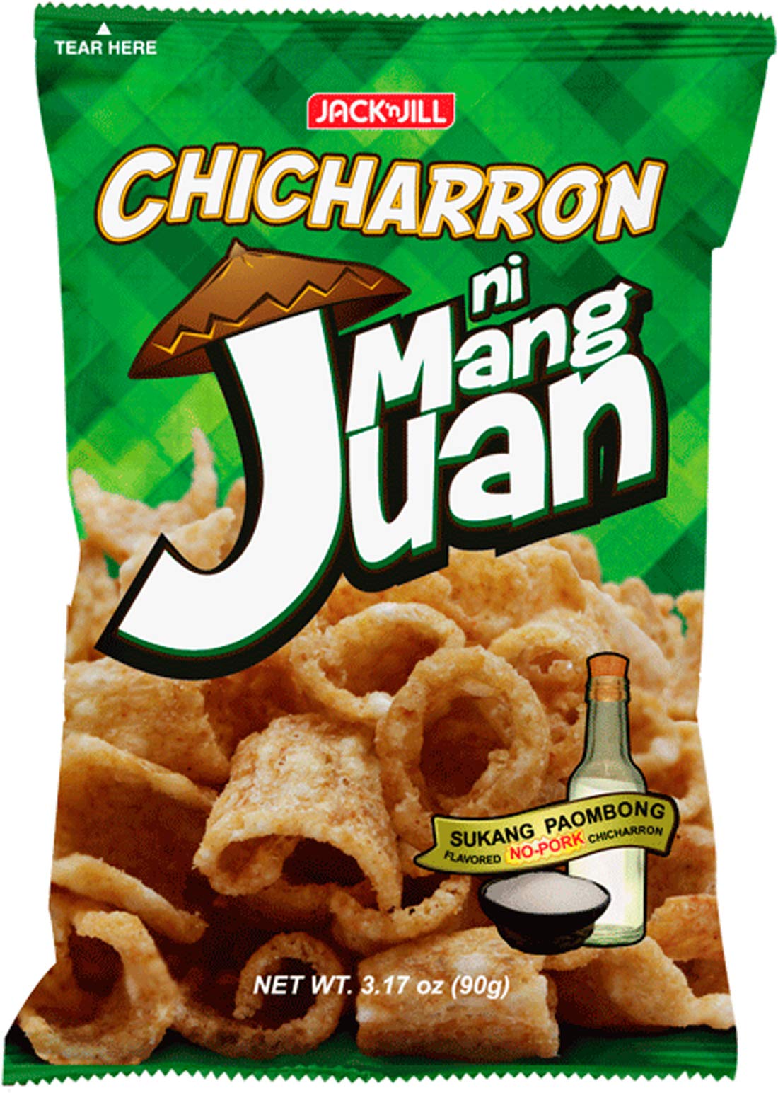 J&J Mang Juan Chicharon Sukang Paombong 90g