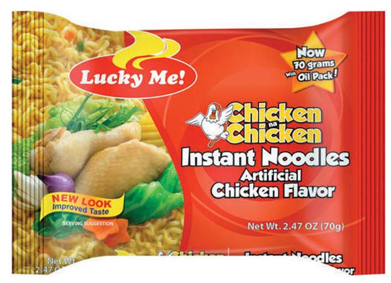 Lucky Me! Chicken Flavor