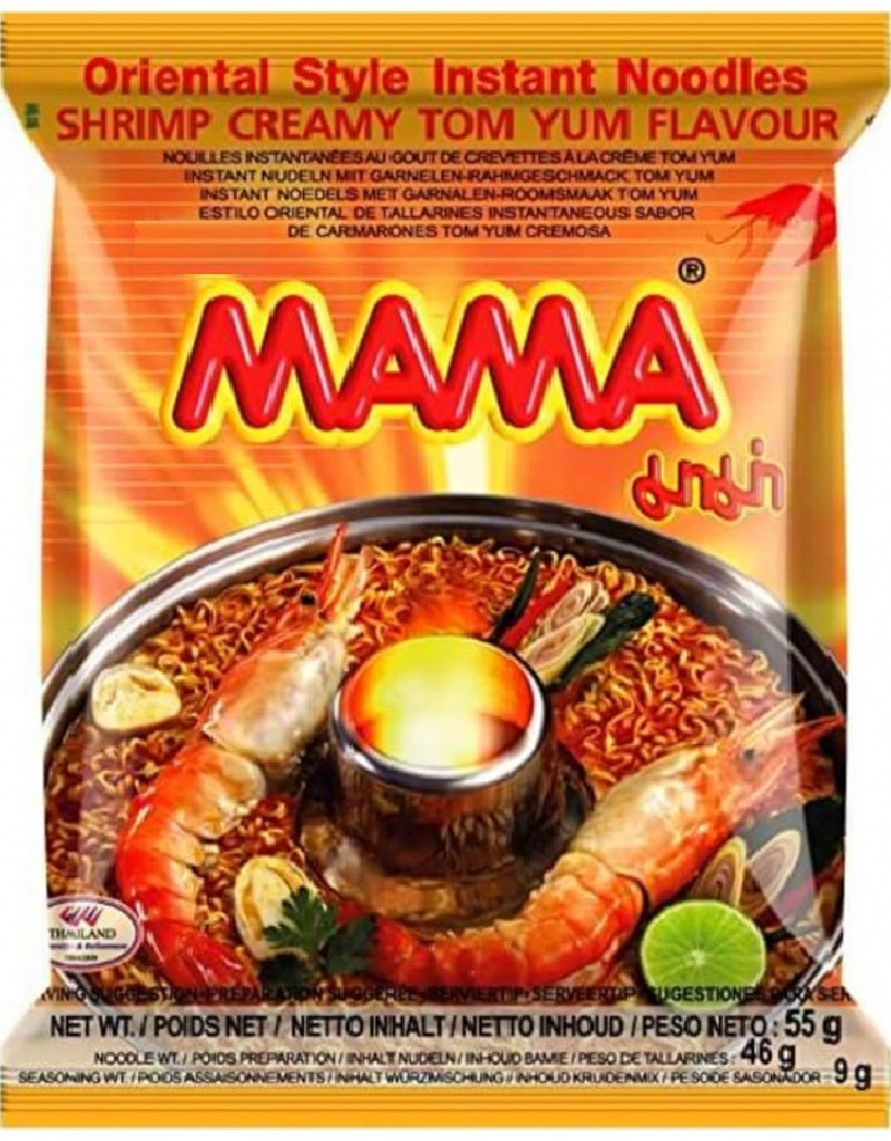 MAMA Instant Noodles Creamy Tom Yum Shrimp
