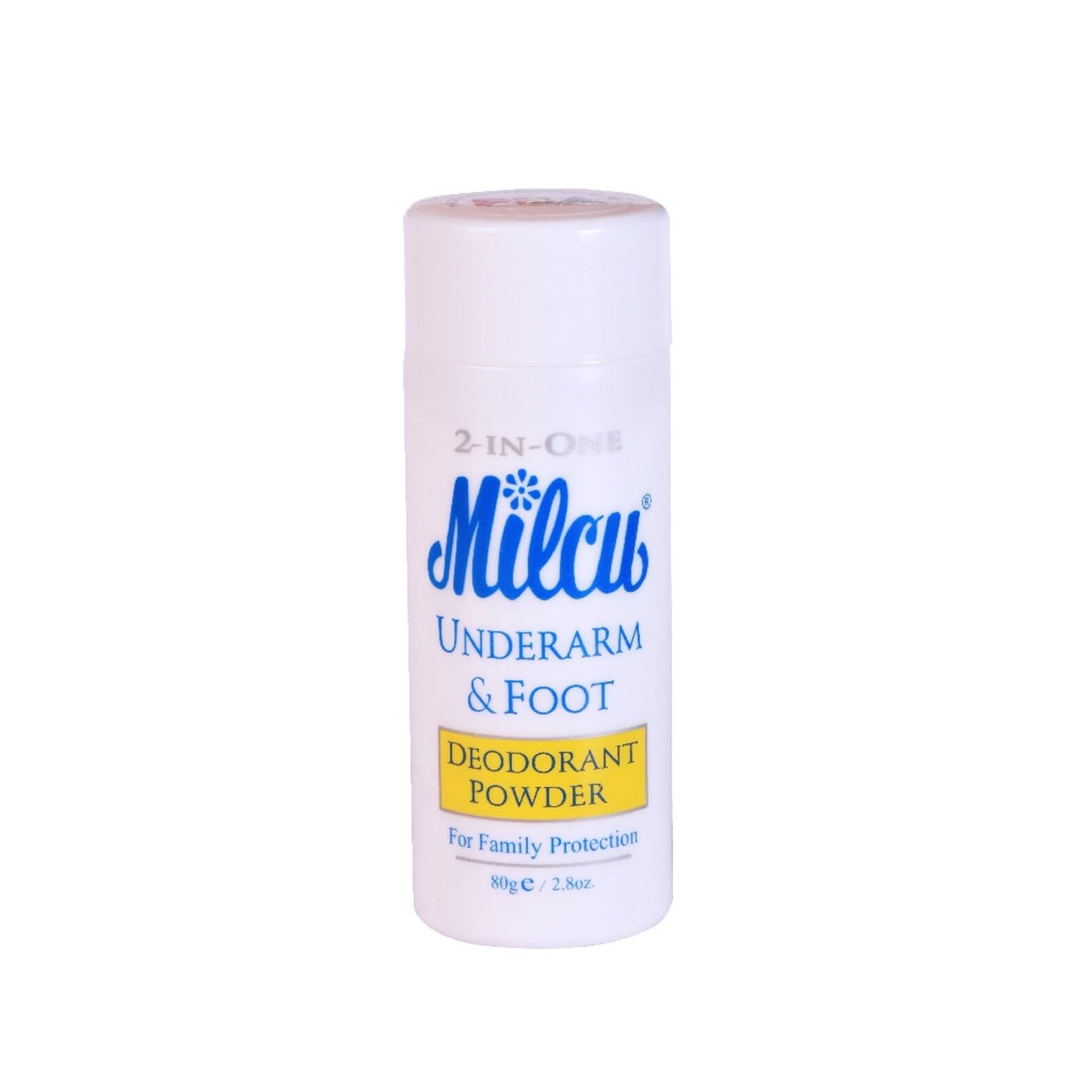 Milcu Underarm & Foot Deodorant Powder 80g
