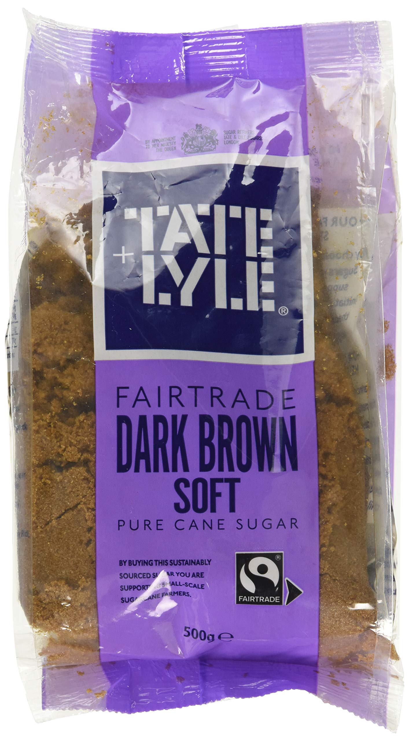 Tate & Lyle Fairtrade Dark Brown Soft Sugar 500g