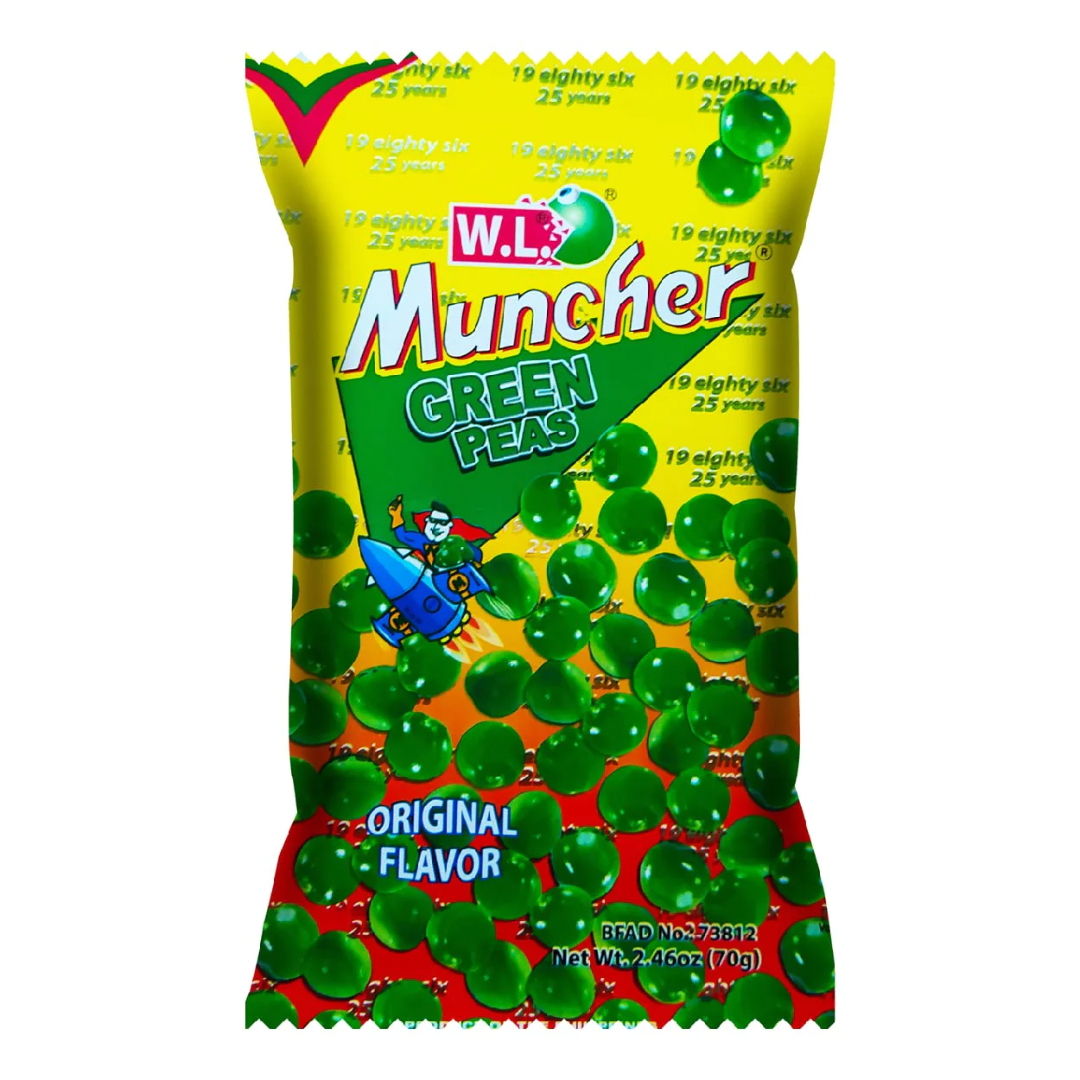 WL Muncher Green Peas 70g