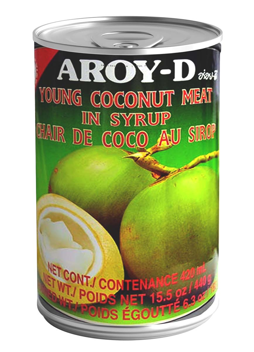 Aroy-D Young Coconut Meat in Syrup