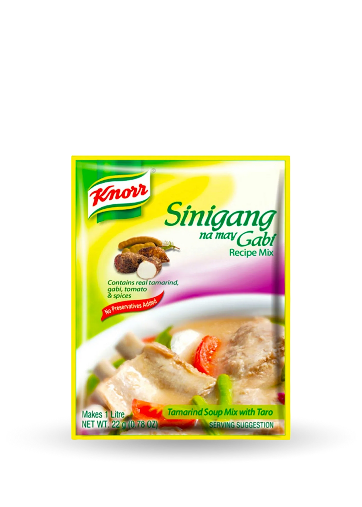 Knorr Sinigang na may Gabi 22g