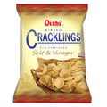 Oishi Ribbed Cracklings Salt & Vinegar